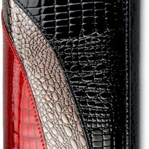 Women's Wallets Stylish Genuine Leather Women's Tri-Fold Wallet - Slim & Multi-C